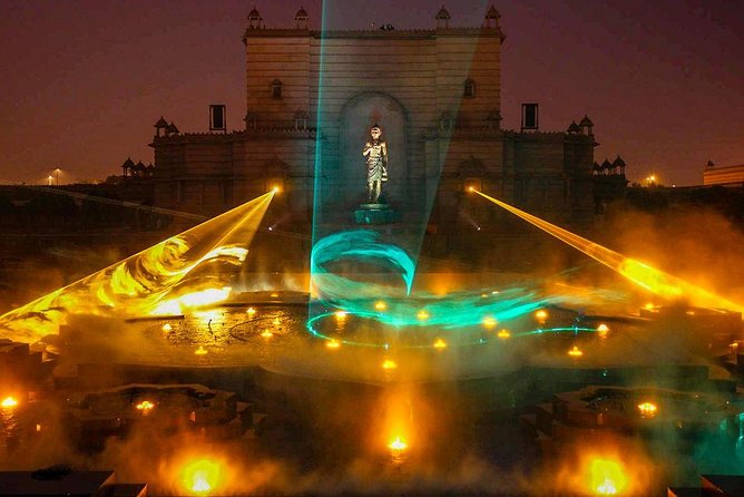 New Delhi: Akshardham Evening Tour with Light & Water Show - Hotel pickup in a private air-con vehicle: Less stress, more sightseeing