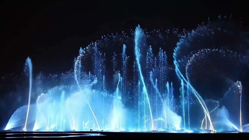 New Delhi: Akshardham Exhibition, Light & Water Show Tour - Sahaj Anand Water Show in the Evening, Lights, Music, and Water