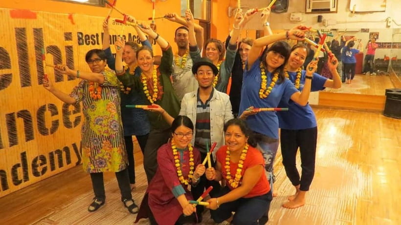 New Delhi: Namaste India Bollywood Dance Workshop - Bollywood, Bhangra, and Dandiya in 2 Hours, what you actually get