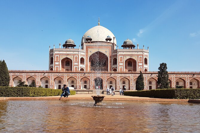 Old and New Delhi City tour - Red Fort from outside: a major sight, with one important limitation