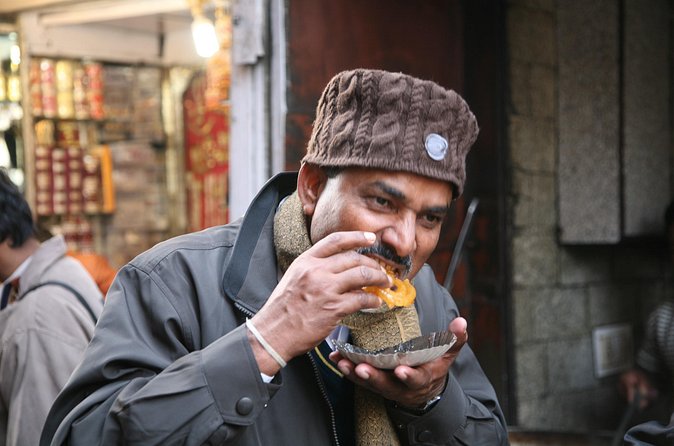 Old Delhi Food Walk by Haveli Dharampura [Private] - Chole bhature and more savory weight at Kanwarji Bhagirathmal