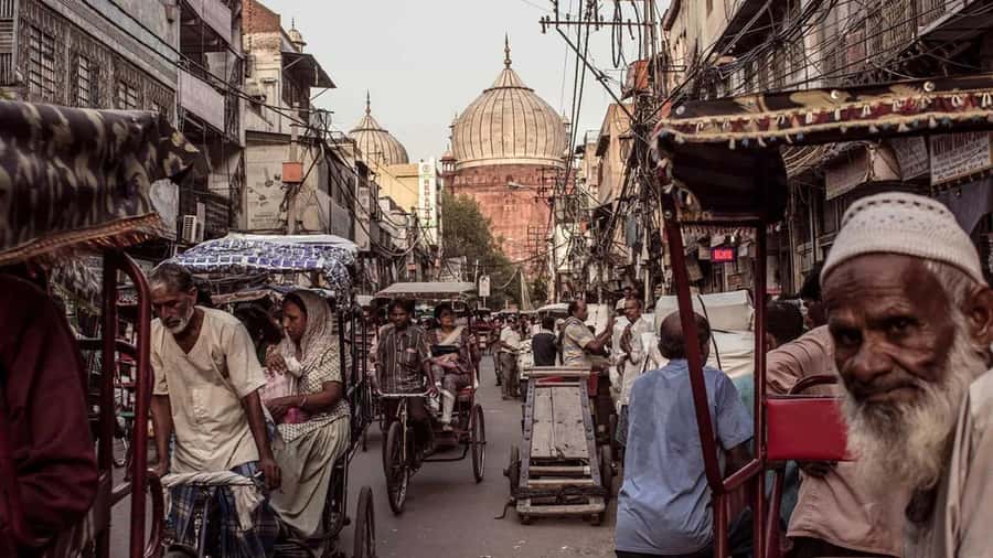 Old Delhi: Red Fort, Jama Masjid & Chandni Chowk by Tuk Tuk - Jama Masjid: panoramic views with just enough time on your feet