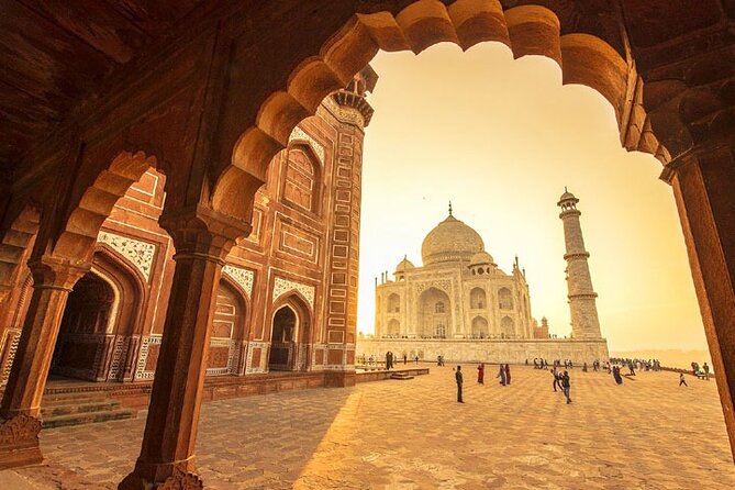 Overnight Taj Mahal Tour By car - Agra Fort plus Mehtab Bagh: viewpoints that feel like part of the story