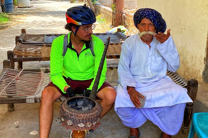 Premium Delhi Aravalli Organic Cycle Tour - A glimpse of Real and Rural India - Mangar: sacred grove forest, palaeolithic site, and the village-to-countryside shift