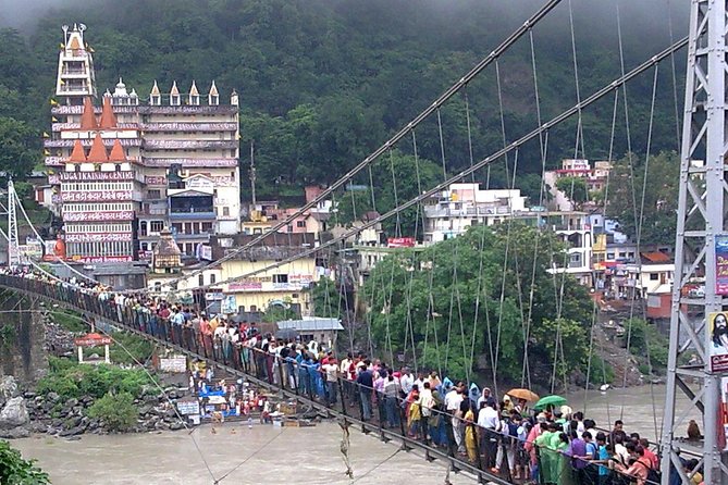 Private Day Trip to Haridwar and Rishikesh from Delhi by Car - Lakshman Jhula and Ram Jhula: iconic bridges, practical photo stops