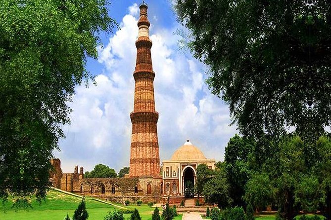 Private Golden Triangle Tour With Jodhpur From Delhi - Day 1 in Delhi: Jama Masjid, Chandni Chowk tuk-tuk, Humayun’s Tomb, Qutub Minar