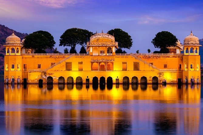 Private Jaipur Tour by Express Train from Delhi - Jal Mahal on Man Sagar Lake: 30 minutes of pause