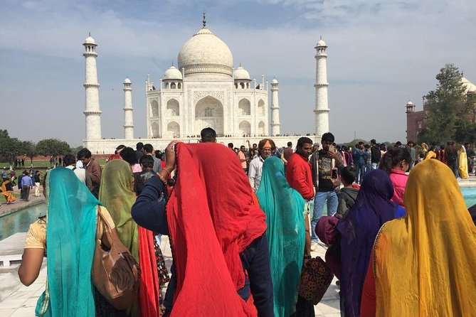 Private Luxury Golden Triangle Tour by car 2 Night 3 Day from New Delhi - The Sunrise Taj Mahal Morning, then Agra Fort and a drive to Jaipur