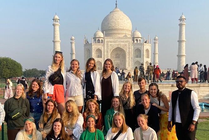 Private Sunrise Taj Mahal Tour from Delhi By Car -All inclusive - Taj Mahal at Dawn: Marble Glow, Garden Walks, and Photo Help