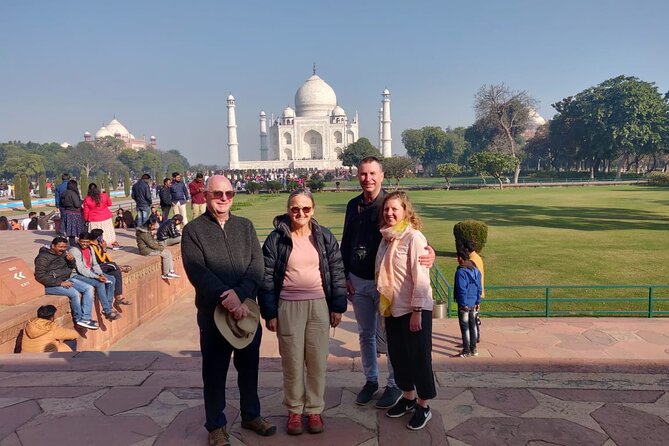 Private Sunrise Taj Mahal Tour from Delhi By Car -All inclusive - Agra Fort After Breakfast: Akbar’s Red Sandstone Power