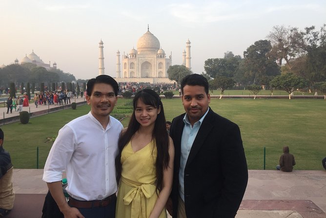 Private Taj Mahal & Agra Day Tour by Superfast Train From Delhi - 7:00 am pickup, station drop, and meeting your guide in Agra