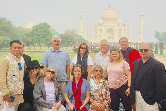Private Taj Mahal & Agra Day Tour by Superfast Train From Delhi - Taj Mahal visit: timing, checkpoints, and getting the best photos