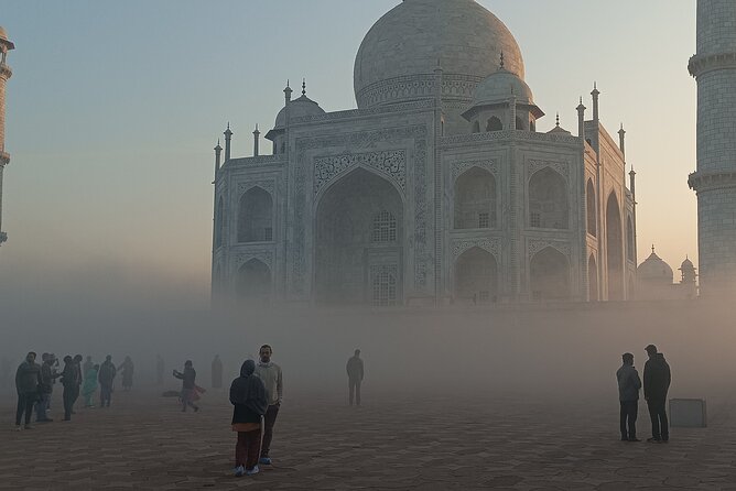 Skip The Line - Sunrise View Of Tajmahal From Delhi By Car - The Real Value: Sunrise Taj Mahal Plus Agra Fort, Without the Self-Drive Headache