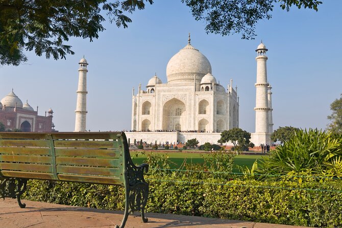Taj Mahal Agra Fort and Baby Taj Same Day Tour By Car From Delhi - Entering the Taj Mahal with guide support and ticket help