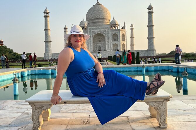 Taj Mahal, Agra Fort & Baby Taj Luxury Day Tour From Delhi By Car - Taj Mahal at sunrise: what you actually get on the ground
