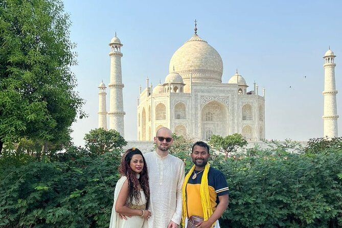 Taj Mahal, Agra Fort & Baby Taj Tour from Delhi by Car–Fast Entry - Courtyard Agra breakfast stop: fuel for the fort and tomb day