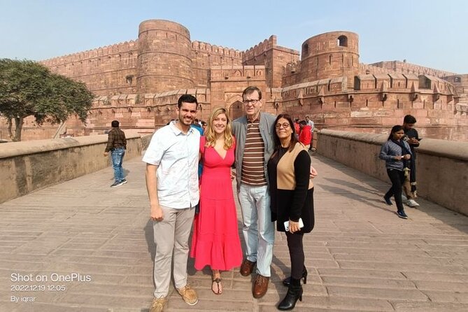 Taj Mahal & Agra Fort Private Guided Day Tour From Delhi - Agra Fort: Mughal Walls After the Main Event