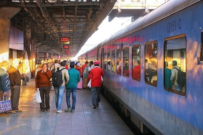 Taj Mahal & Agra Private Tour from Delhi by India's Fastest Train - Getting Picked Up, Reaching Nizamuddin, and Boarding the Gatimaan Express