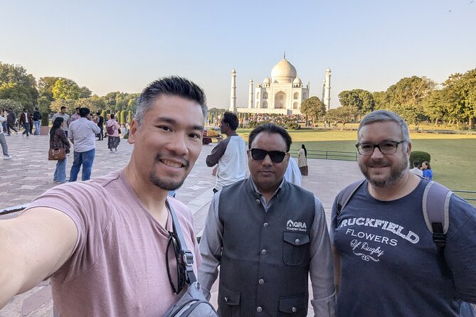 Taj Mahal and Agra Private Guided Tour with Options. - Agra Marble Emporium: souvenir shopping, or a craft lesson