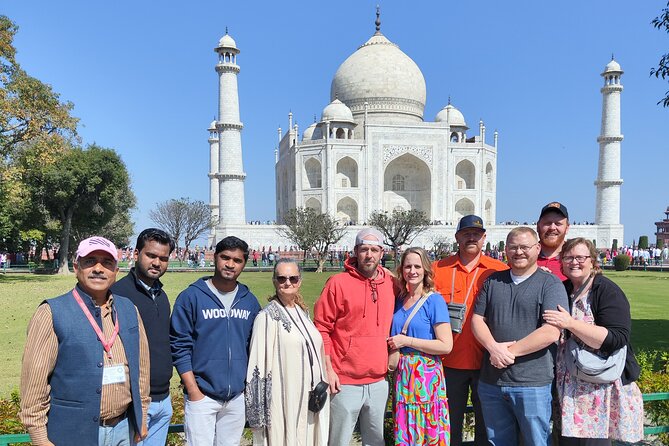 Taj Mahal Day Tour by Private AC Car from Delhi with Meal at 5<em> – Key highlights you should care about’ /></p>
<ul>
<li><strong>Guides provide your monument tickets</strong>, so you are not losing time buying entry on the spot</li>
<li><strong>Private AC car door-to-door</strong> from Delhi, Gurgaon, or Noida, with an English-speaking driver</li>
<li><strong>Taj Mahal + Agra Fort + Baby Taj in one day</strong>, with guided time at each stop</li>
<li><strong>Optional buffet lunch at Courtyard by Marriott (5-star)</strong> to reset your day</li>
<li><strong>Skip waiting time inside the queue to purchase tickets</strong> at Taj Mahal and Agra Fort</li>
<li><strong>Strong guide track record</strong>, with praised names like Danish Nawaz and Amit in the mix</li>
</ul>
<h2>How the day trip runs in real life (pickup, drive, timing)</h2>
<p><img width="669" height="446" decoding="async" src=