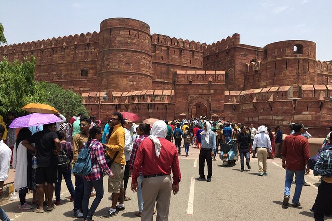 Taj Mahal Day Tour From Delhi By Private Cab -All Inclusive - Agra Fort: the stop that makes the day feel bigger than one monument
