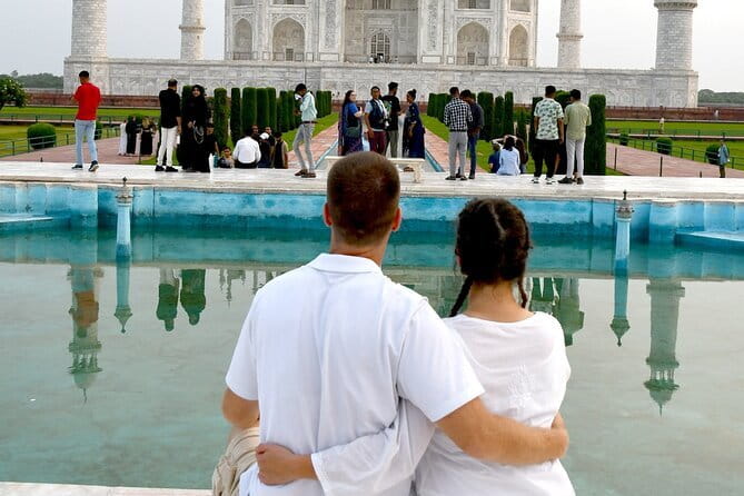 Taj Mahal Sunrise & Agra Day Tour from Delhi with 5<em> Meal – Why this Agra day plan works for a first-time Taj visit’ /><br />
A Delhi-to-Agra day trip only works if logistics are tight. This one is organized around the big UNESCO sites in a single sweep, with a private car and a guide waiting for you at each key stop. That means you spend your energy looking at marble and fort walls, not figuring out what gate to use.</p>
<p><p>The best part is the rhythm. You get a dedicated Taj Mahal block where you can enter with guidance and take your time inside, then you move on to Agra Fort and later the Itimad-ud-Daulah Tomb, often called the Baby Taj. It is a smart way to see Agra’s “wow” factor and its quieter, more delicate side in one long day.</p>
</p>
<p><p>Value-wise, I like that the tour can be tailored. If you pick the version that includes monument tickets, you avoid a lot of on-the-spot decision making. If you pick the 5-star meal option, you also avoid the usual scramble for a decent lunch after a morning of sightseeing.</p>
</p>
<h2>The $6 price and what you should double-check before booking</h2>
<p><img width="669" height="446" decoding="async" src=