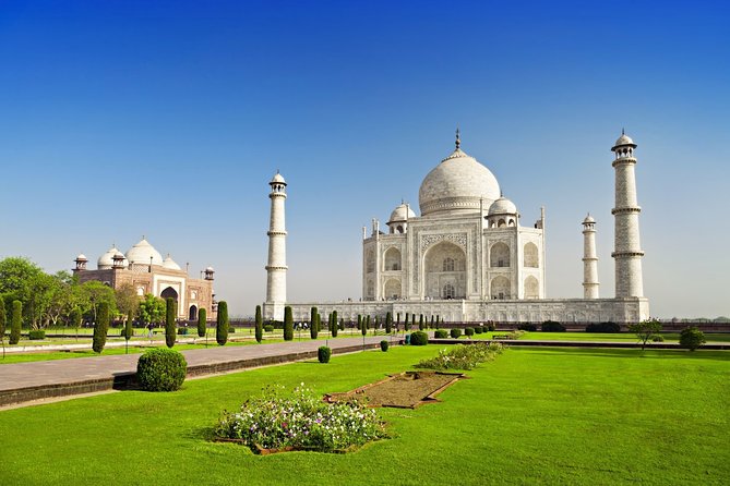 Taj Mahal Sunrise Tour With Agra Fort, Baby Taj And Mehtab Bagh - Private AC car from Delhi to Agra, with real drive time baked in