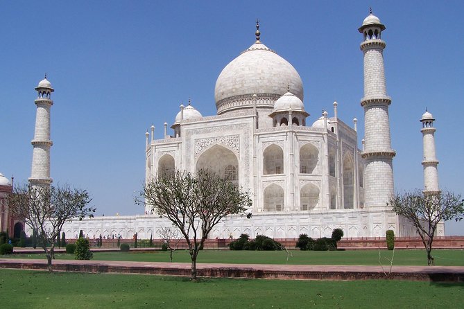 Taj Mahal Tour from Delhi by India's Fastest Train (GATIMAAN EXP) - Agra Fort, Red Stone, and Mughal Power in 1 Hour