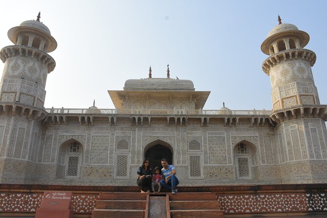 Taj Mahal Tour with High-Speed Train Experience - All Inclusive - Agra Fort stop, then a hotel lunch that actually gets you fed