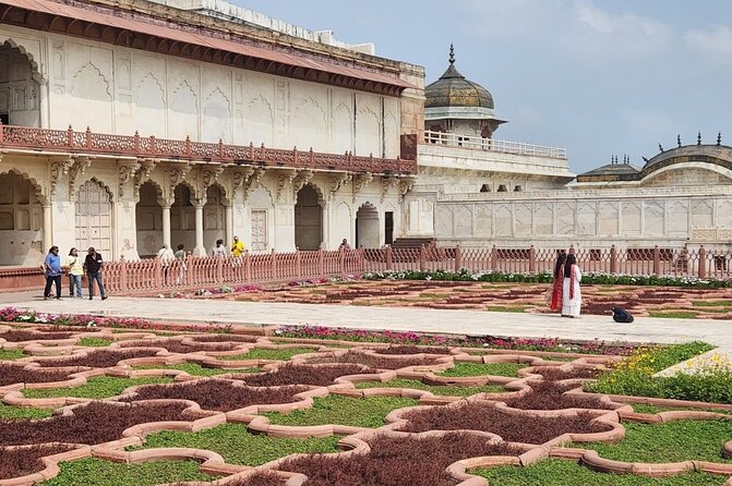 Taj Uncovered: Private Tour to Taj Mahal, Fort From Delhi By Car - Agra Fort after the Taj: red sandstone, real scale, and queue savings